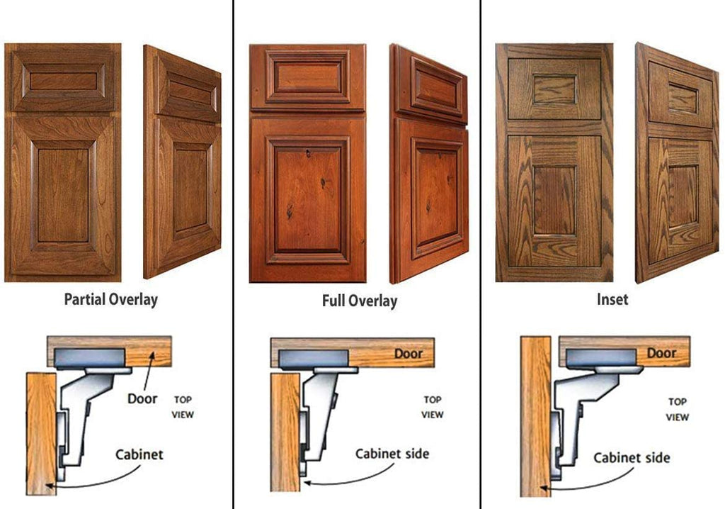 2-Pack Inset Soft Close Frameless Hinges, 110 Degree 6-Ways 3-Cam Adjustment Concealed Kitchen Cabinet Hinges