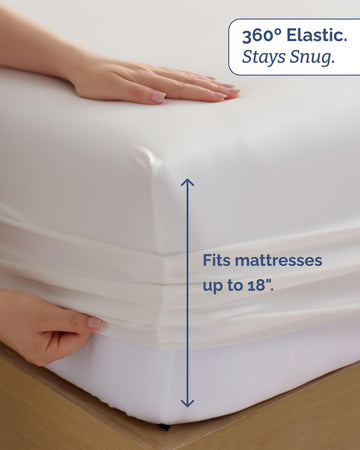 100% Rayon Derived from Bamboo - Bamboo Sheets - Antique White