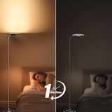 36W LED Floor Lamp, Super Bright Standing Lamp, Modern Stepless Dimmable Torchiere Tall Lamp with Remote Control