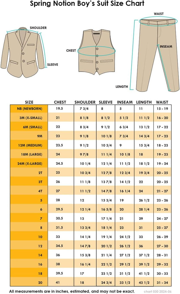 Boys' Modern Fit Suit Set - Wedding and Formal Attire
