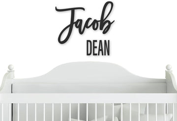 Wooden Name Sign Cutout, Baby Nursery Signs - Personalized Name Decor, Wood or word Cut out, Letters for wall decor