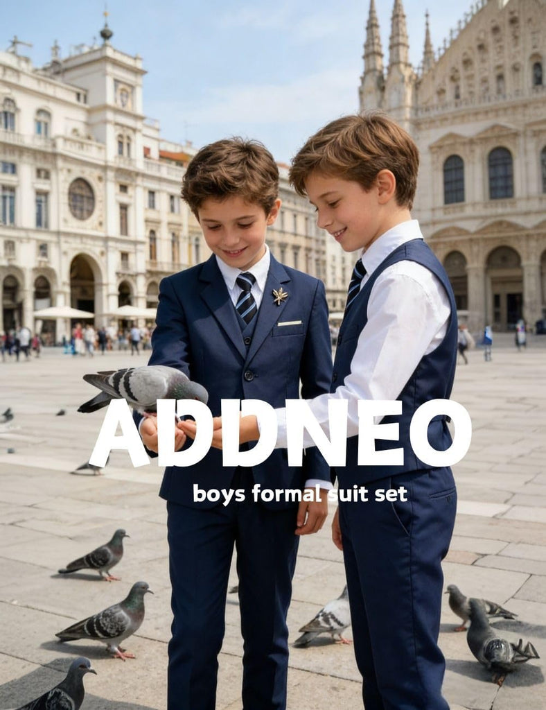 Toddler Boys Suit Kids Formal Slim Fit Suits Boy Tuxedo for Wedding