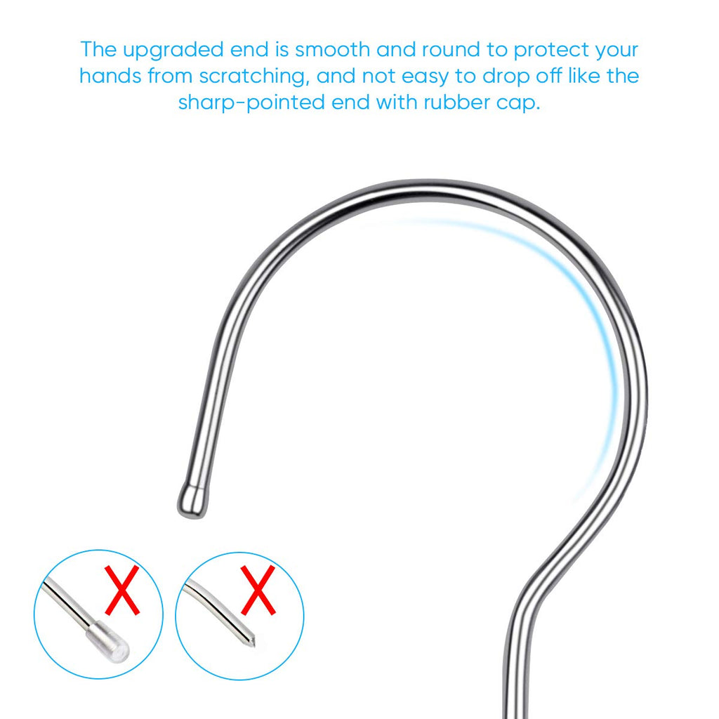 Wire Coat Hangers - Strong Heavy Duty Stainless Steel Metal Hangers, Ultra Thin Space Saving (30 Pack, 16.5 Inch)