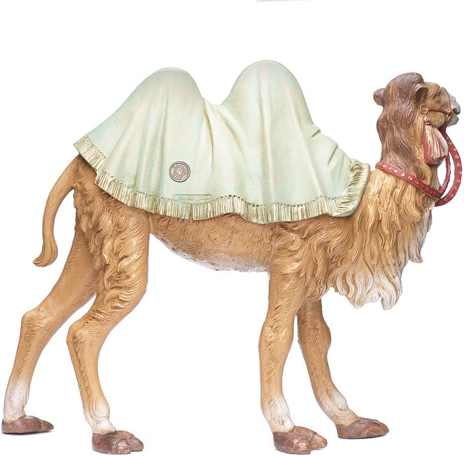Fontanini by Inc., Standing Camel, 12" Collection, Nativity Figure and Accessories, Hand Sculpted and Painted