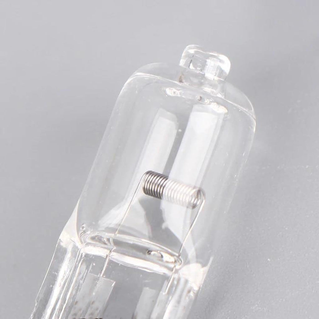 10Pc Gy6.35 24V 50W Halogen Bulb 2 Pin T4 Jc G6.35 Bi-Pin Base Bulb G6.35 20W 24V Clear Capsule 2 Pin Lamp Bulb Warm