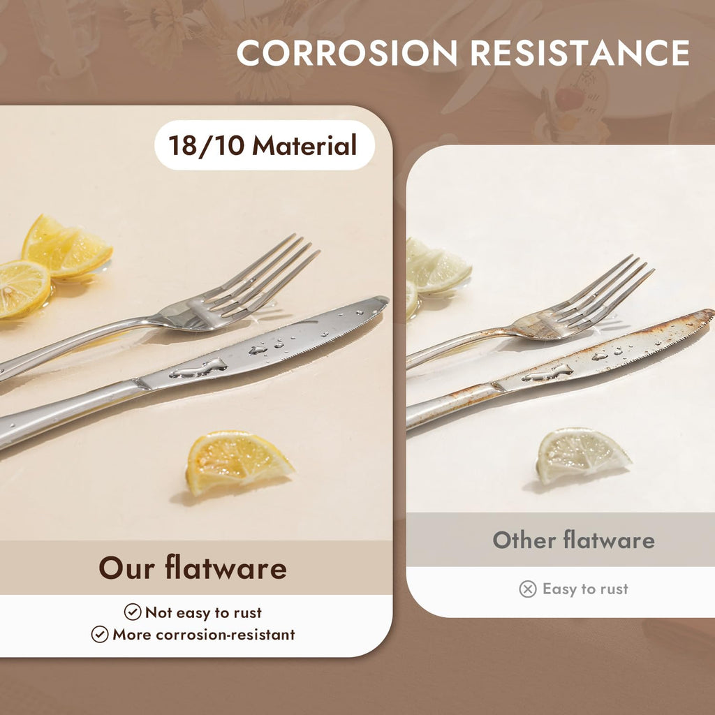 Silverware Set for 8,18/10 Stainless Steel
