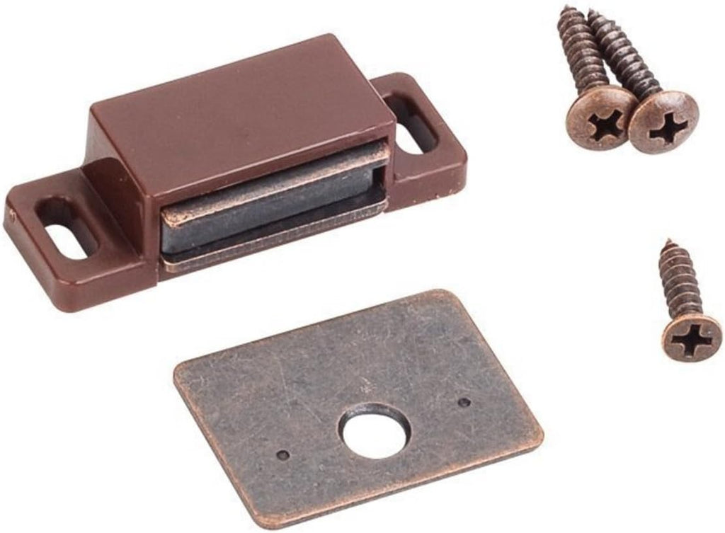 Single Magnetic Catches Brown/Antique Copper Retail Pack (10)