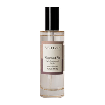 Moroccan Fig 4.3 oz Room & Linen Spray | Scented Air Freshener for Linens & Living Areas | Premium Long Lasting