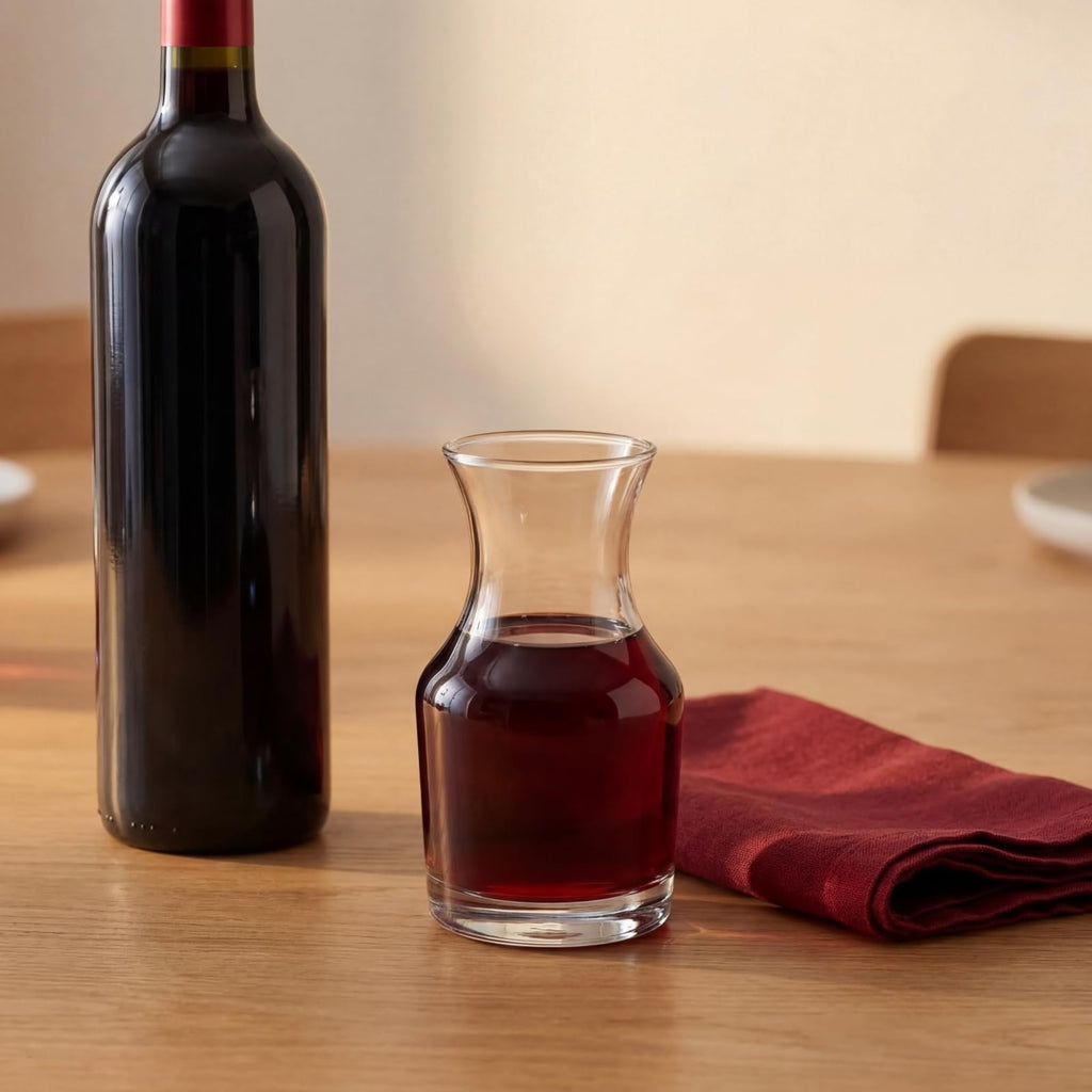 12 Pack Wine Carafe Glass, 6 Oz Single Serving Mini Decanters