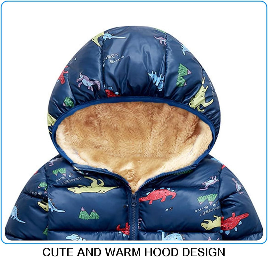 Toddler Winter Coat Baby Boy Outerwear Jacket Infant Dubble Coat Clothes