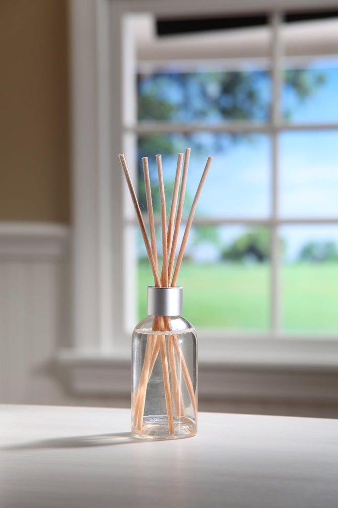 Cinnamon Roll Reed Diffuser Oil Gift Set in Red Storage Book Box with Resin Wolf Incense Cone Holder. Ideal Gift - Set of 6