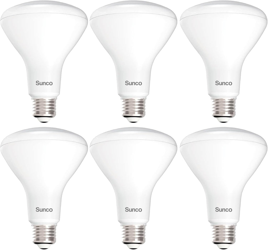 6 Pack BR30 Light Bulb LED Recessed Can Light Bulbs, Indoor Flood Light Bulb 850 LM, 11W (65W Equivalent), 3000K Warm