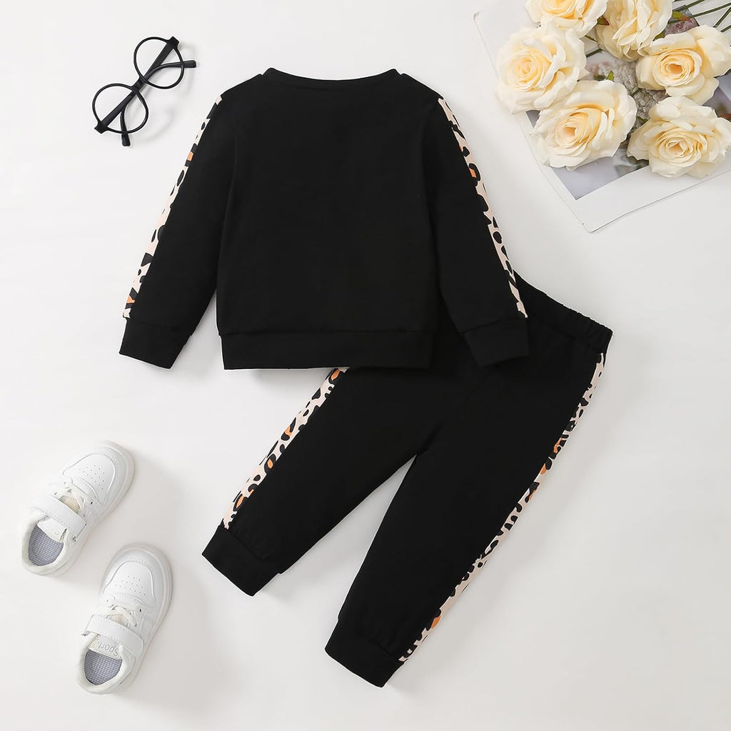 Toddler Baby Girl Fall Clothes Sweatshirt Pants 2Pcs Outfits