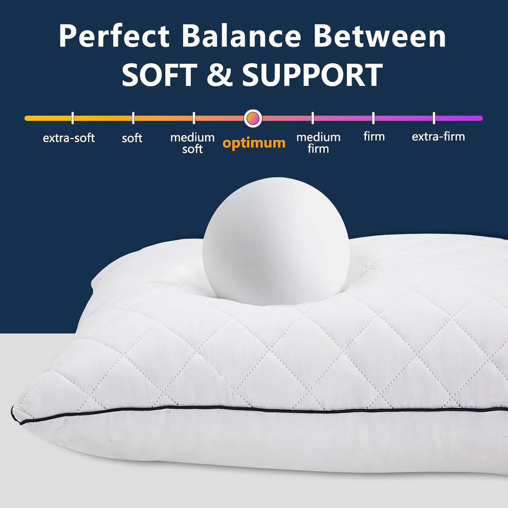 Body Pillow, Memory Foam Body Pillows for Adults Sleeping, Long Pillow for Bed, Big Large Firm Full Body Pillow for