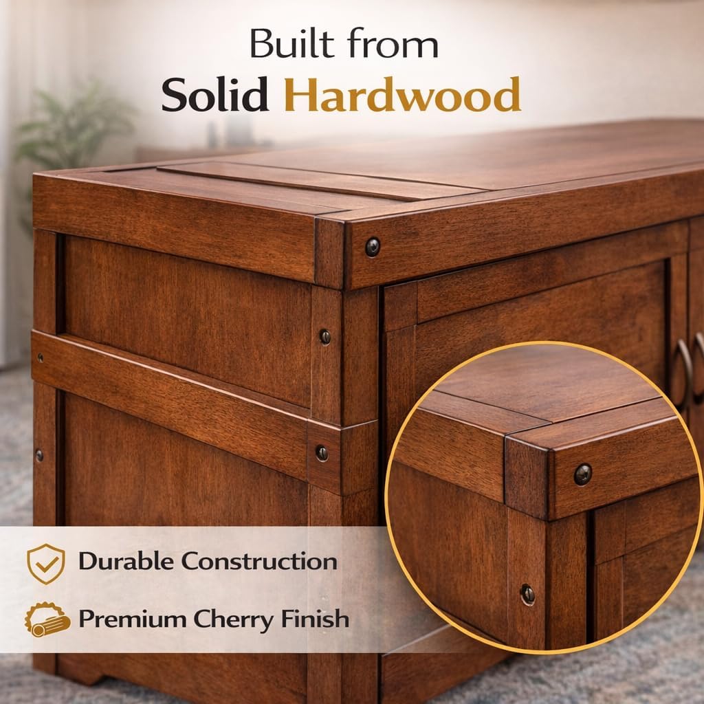 Murphy Cube Cabinet Bed (Cherry)