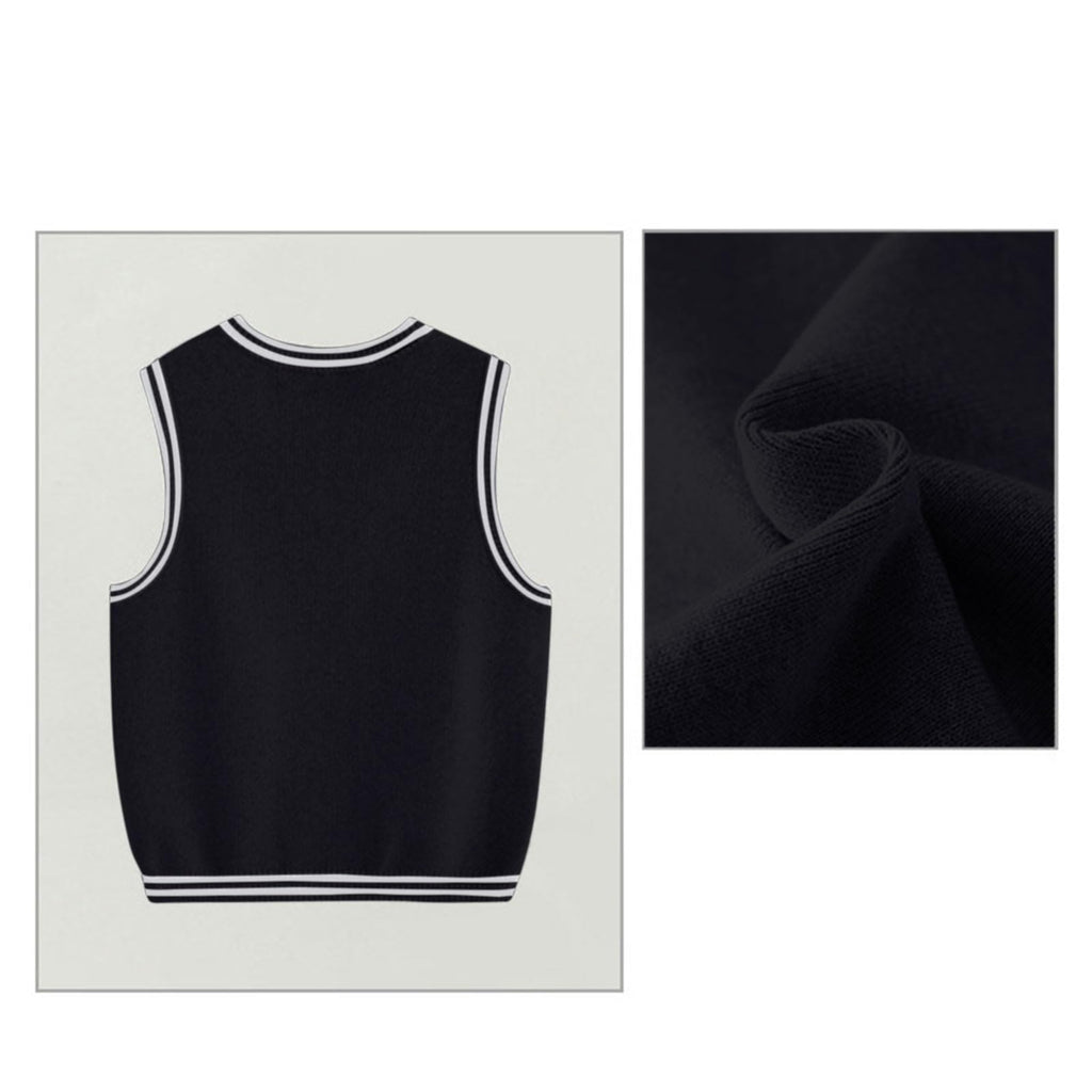 Baby Sweaters,Toddler Sweater Vest 100% Cotton School Uniform Vests for Girls Boy Toddler Kids Knit