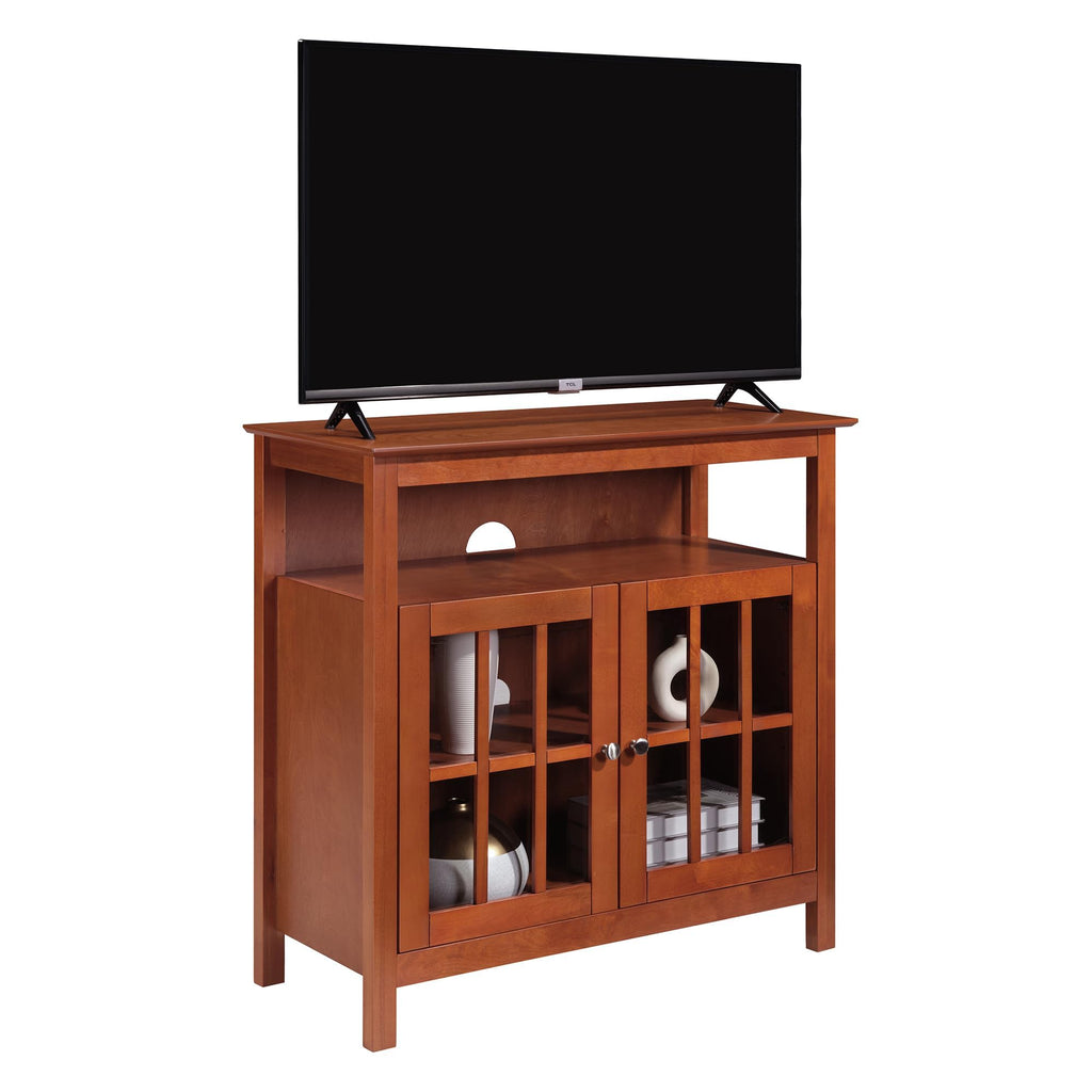 Big Sur Highboy TV Stand 36" - Modern Entertainment Center For TVs up to 40", Storage Cabinet for Dining, Living