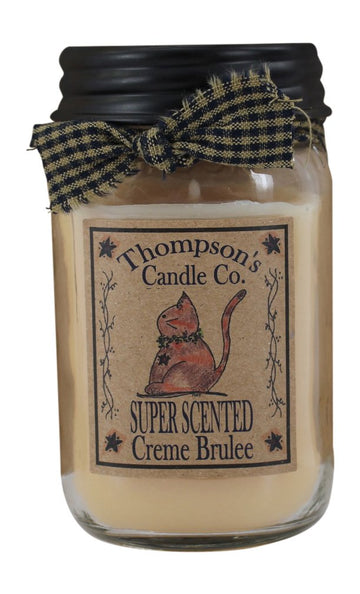 Candle Co Creme Brulee Mason Jar Candles