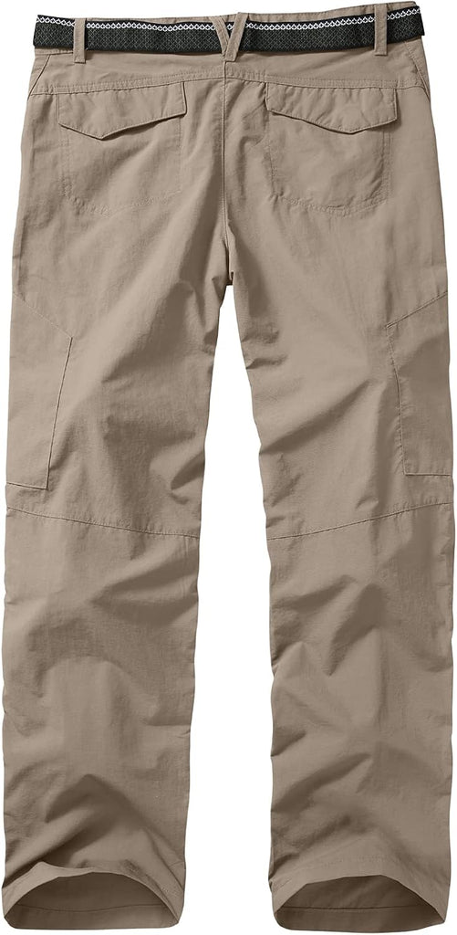 Pants for Boys Scout Kids Hiking Cargo Safari Quick Dry
