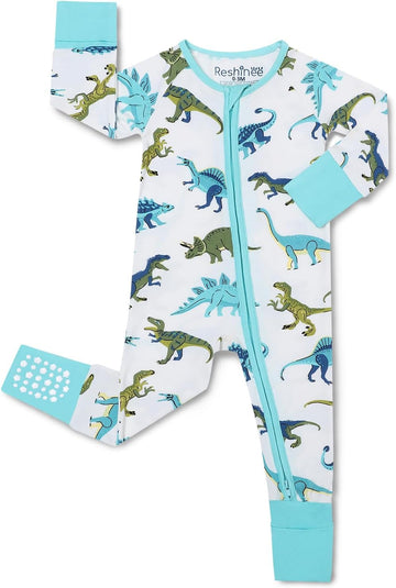 Viscose Baby Footie Pajama, Zipper Sleeper Boys Girls