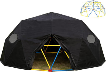 10-Foot Climbing Dome Cover, Climbing Dome Game Tent, Suitable for 10FT semi-Circular Rock Climbing (Cover only)
