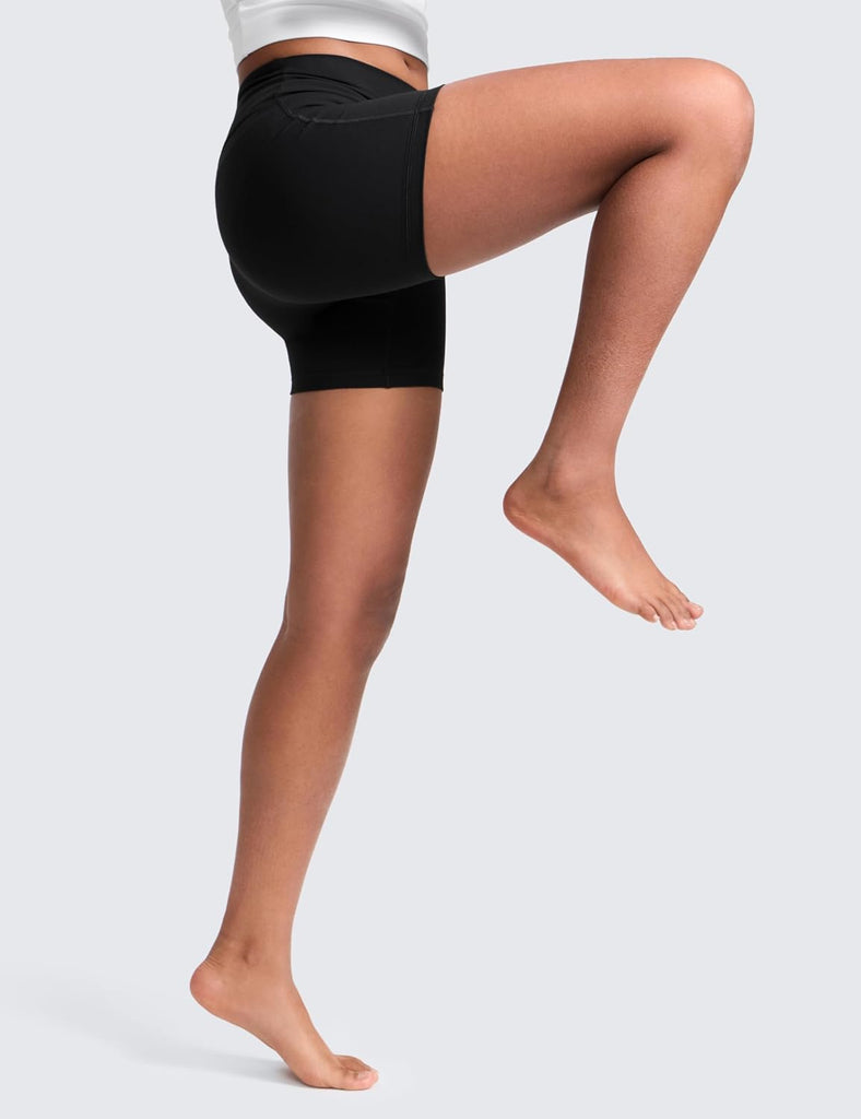 Girls No Front Seam Biker Shorts