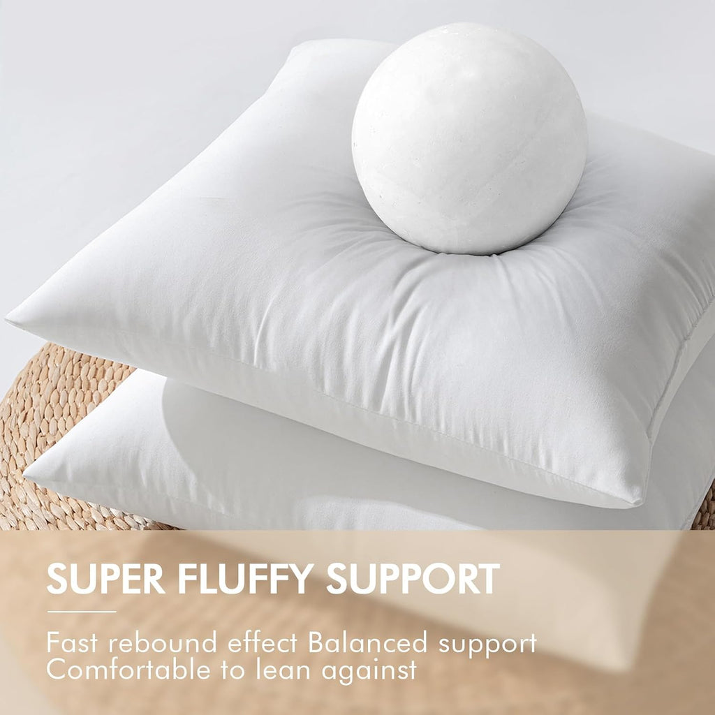12x20 Inch Outdoor Pillow Inserts Waterproof Pillows - Set of 4