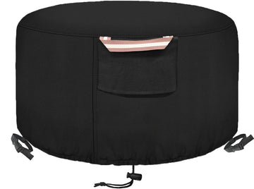 Round Propane Gas Fire Pit Cover 36 x 24 Inch