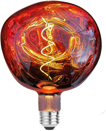 Oversized Giant LED Light Bulb, Dimmable,Rose Gold,6W, T150, E26