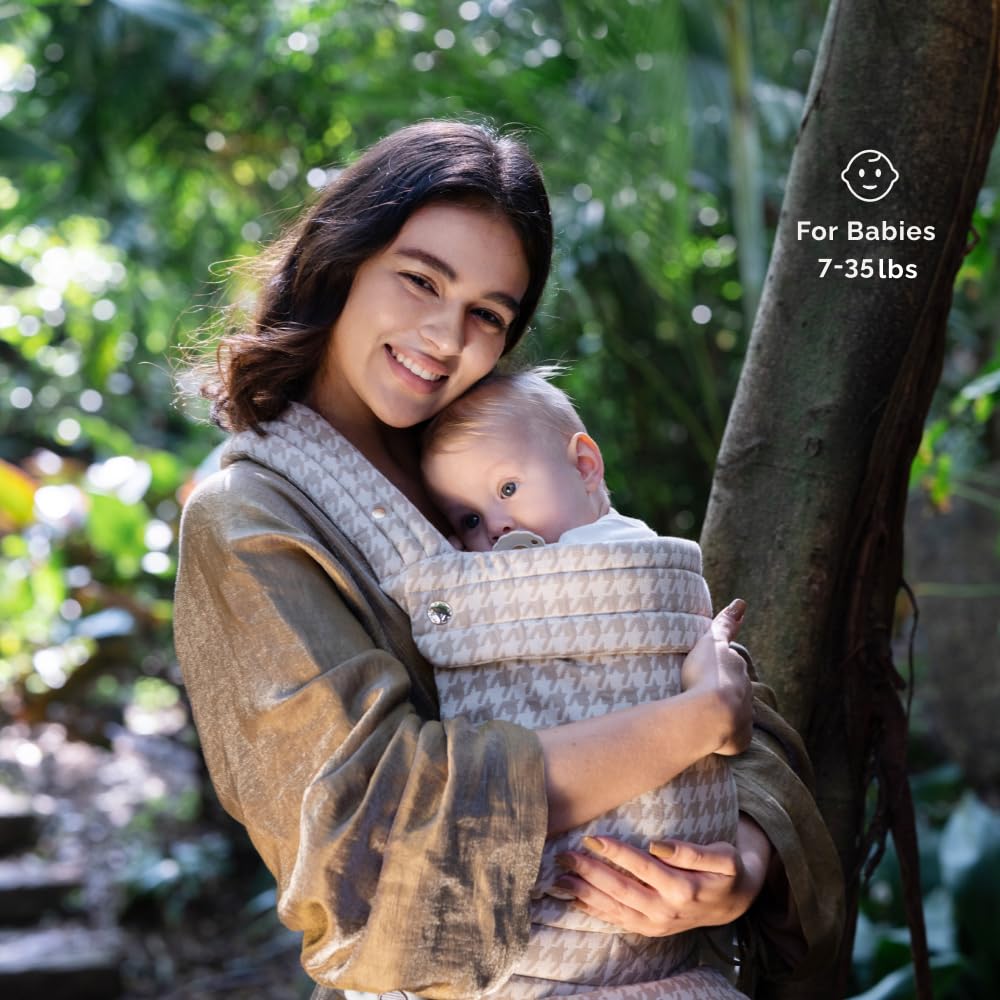 Ergonomic Baby Carrier Newborn to Toddler, Comfort Stylish Cute Easy Use