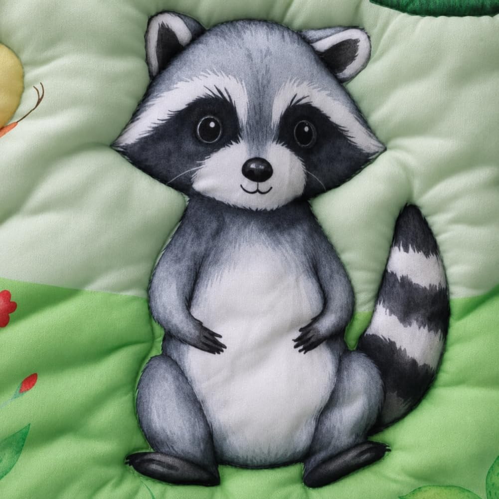 Baby Crib Bedding Set Woodland Animal Neutral Nursery Comforter Bed Sets