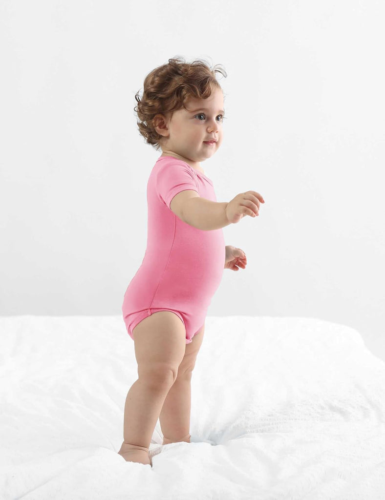 Baby Solid Bodysuit - Short Sleeve Long Sleeve Pack