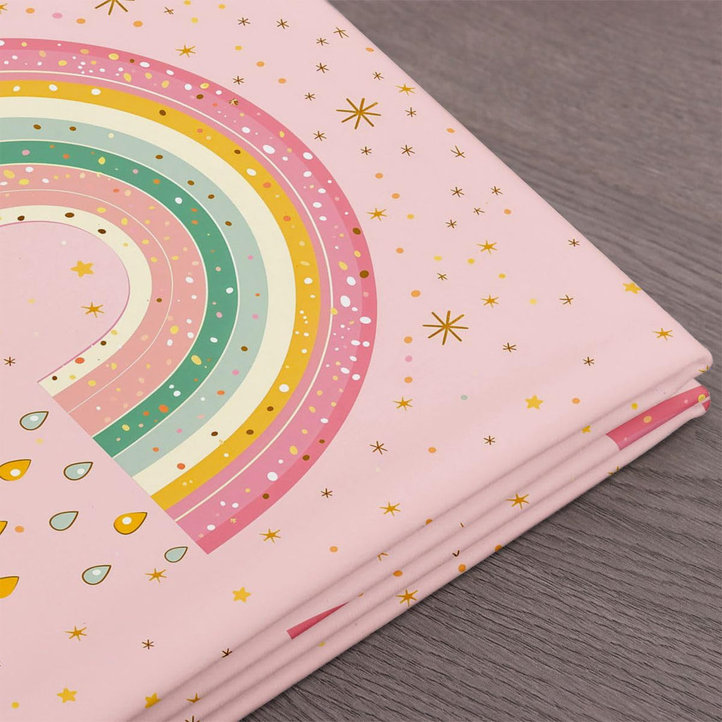 Cute Rainbow Fabric By The Yard Soft Cartoon Rainbow