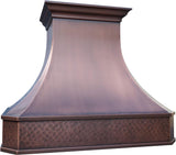 36 Inch Copper Range Hood Insert