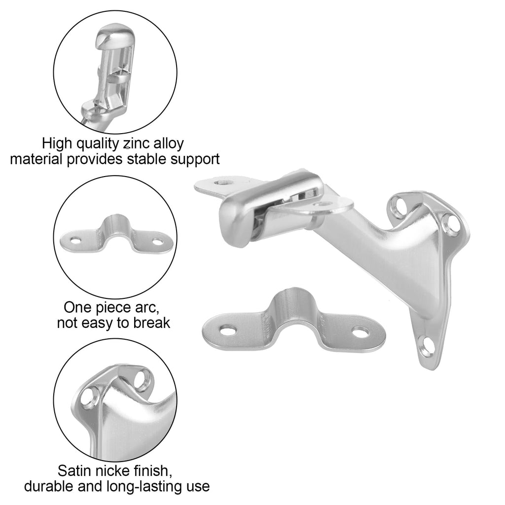 6 Pack Stair Handrail Brackets | Casa Home Living