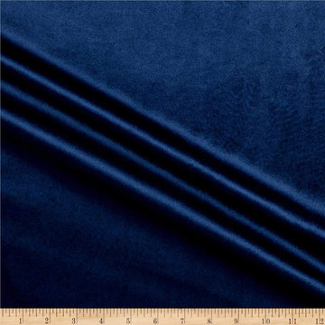 Royal Velvet Navy, Fabric by the Yard