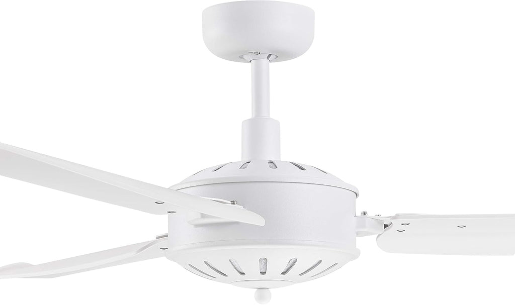 Carolina 56" Outdoor Indoor/Outdoor Ceiling Fan with Remote | Carolina 56" Indoor/Outdoor Antique White Ceiling Fan