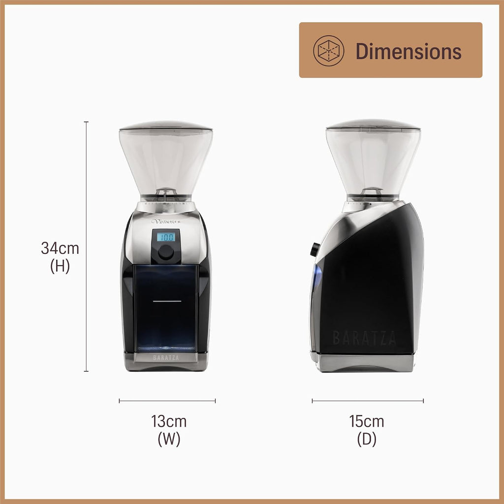 Virtuoso+ Coffee Grinder ZCG587BLK, Black