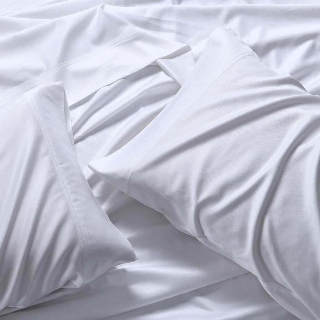 Cal King 600 TC 100% Viscose from Bamboo Sheets Set, Gray