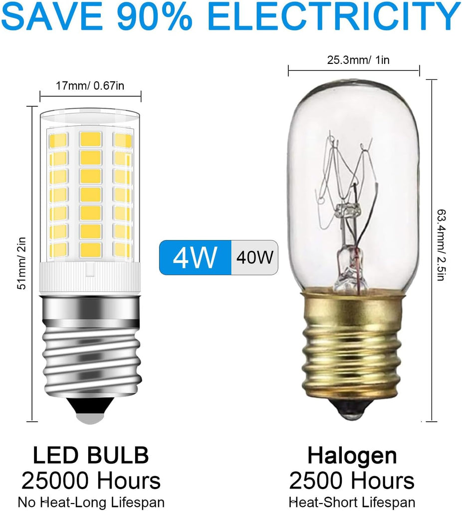 Fridge Bulb KEI D28X KEL 2816X 2815 Freezer Light 3.8W Replacement