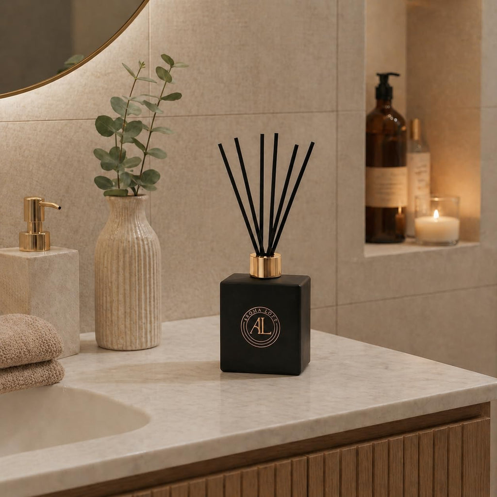 Reed Diffuser, Fragrance Diffuser Diffuser Set, Oil Diffuser Reeds, Scent Sticks in Oil, Office Smell Good Stuff