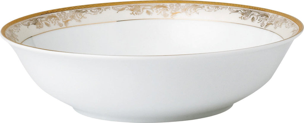 57 Piece 'Chloe' Bone China Dinnerware Set (Service for 8 People), Gold