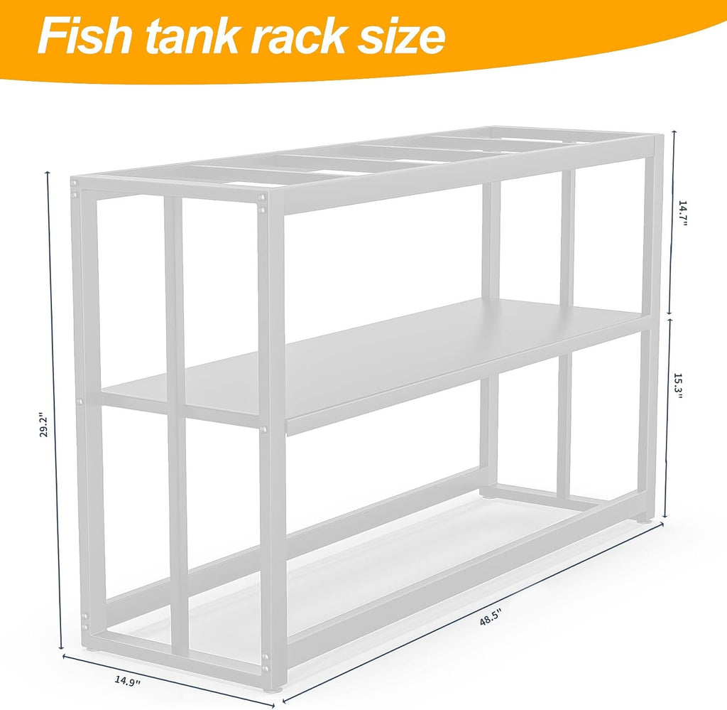 55-75 Gallon Fish Tank Stand, 48.5 x14.9 x Aquarium Stand
