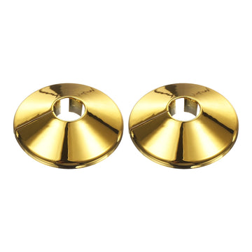 2Pcs Pipe Flange Cover Fit 15mm/0.59" OD Tube Wall Split Flange