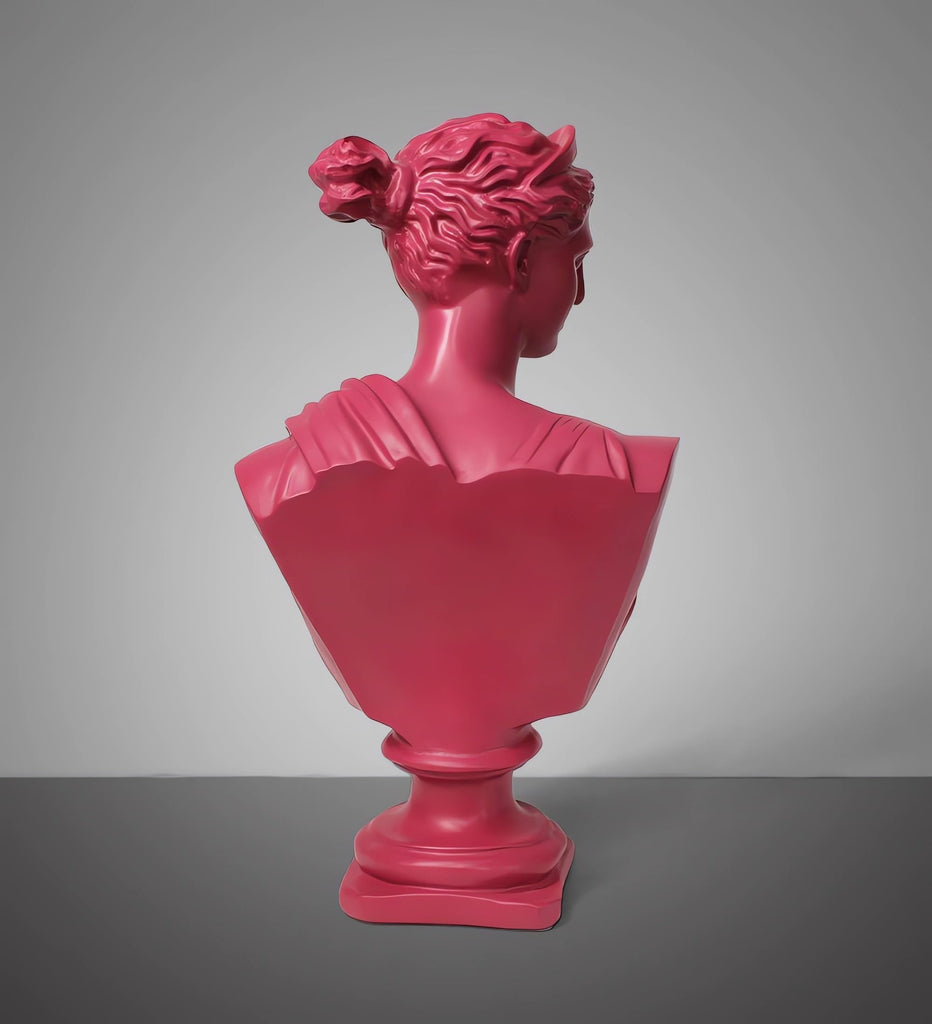 12Inch Greek Statue of Diana Goddess - Classic Head Bust Greek Mythology Figurine Sculpture