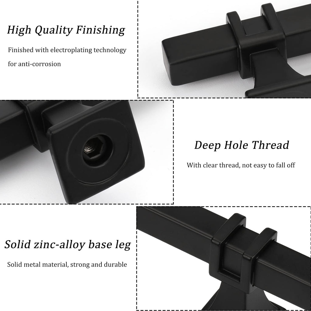 15 Pack 3 Inch Black Cabinet Handles Matte Black Cabinet Pulls
