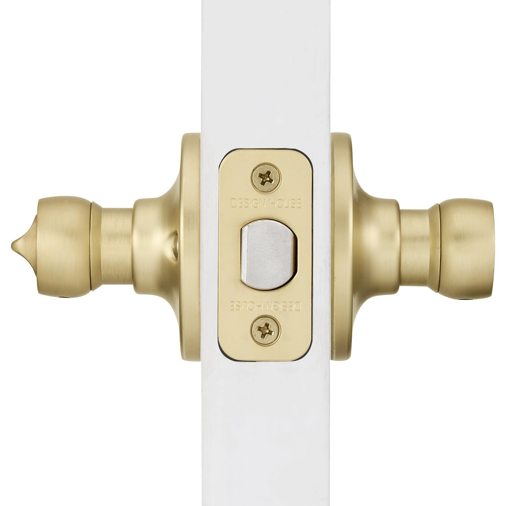 Springdale Privacy Door Lever, Satin Gold