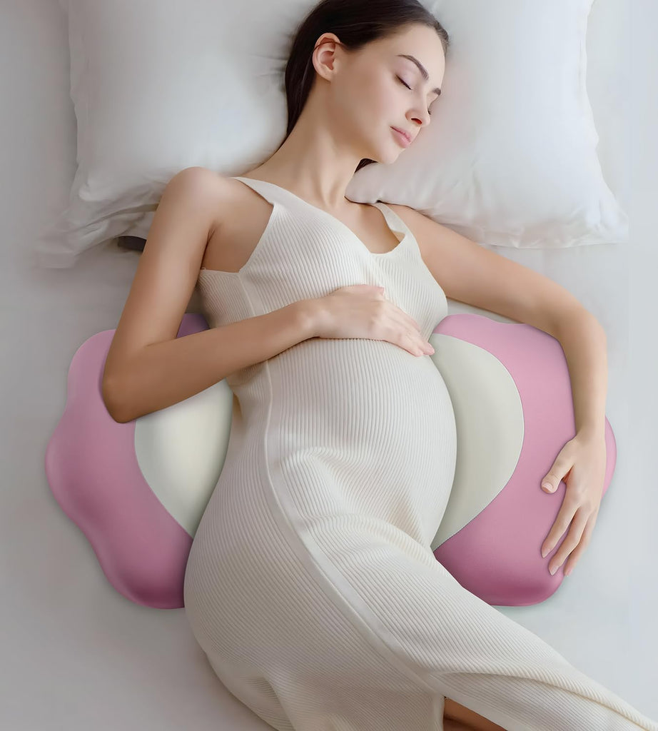 Memory Foam Pregnancy Pillow Maternity Wedge Pillow for Side Sleeper