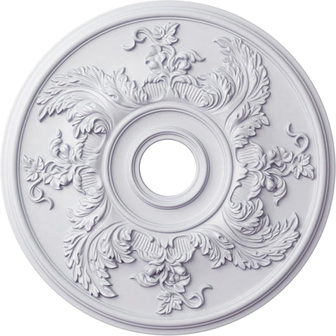 23 5/8-Inch OD Acanthus Twist Ceiling Medallion