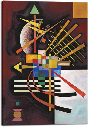 Large Wassily Kandinsky Composition VIII Picture Reproduction of Famous Paintings Canvas Prints Wall Art Canvas Wall